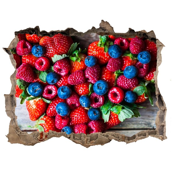 Finto buco nel muro 3D Paradiso della frutta