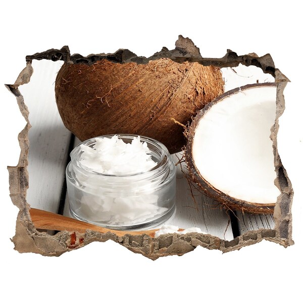 Adesivo buco nel muro Delizia al cocco