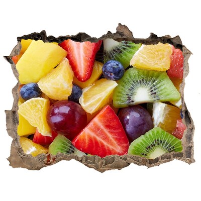 Sticker buco nel muro Paradiso della frutta in cemento