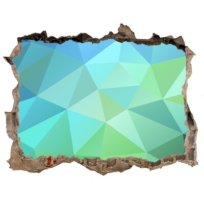 Adesivo buco nel muro Buco virtuale nel muro