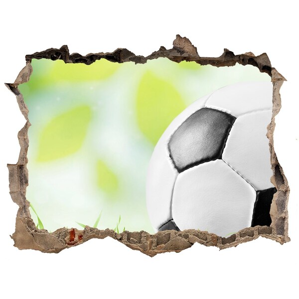 Sticker buco nel muro Sogni calcistici