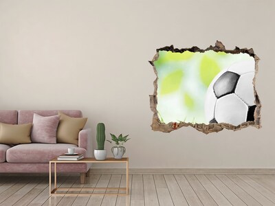 Sticker buco nel muro Sogni calcistici