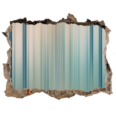 Adesivo buco nel muro L'illusione dello spazio aperto
