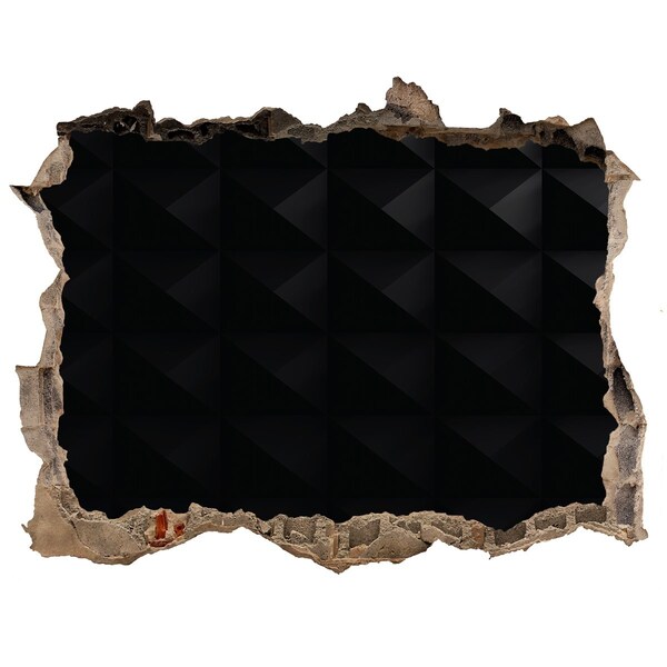 Finto buco nel muro 3D Buco nero nel muro