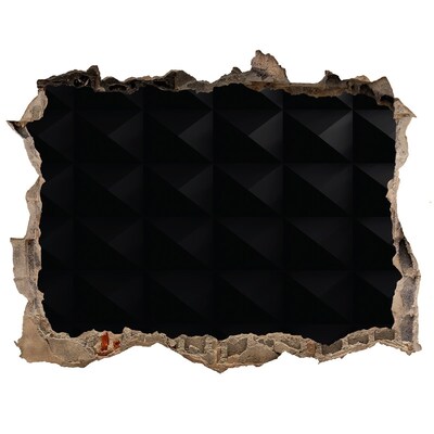 Finto buco nel muro 3D Buco nero nel muro