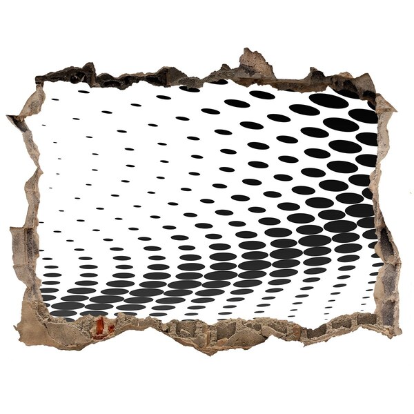 Sticker buco nel muro Spazio virtuale nel buco