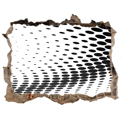 Sticker buco nel muro Spazio virtuale nel buco