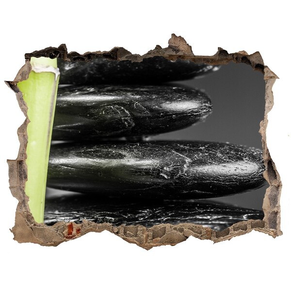 Finto buco nel muro 3D Pietre termali