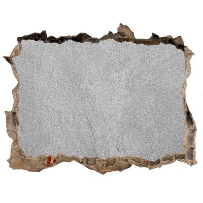 Adesivo buco nel muro Muro crepato con vista sul cemento