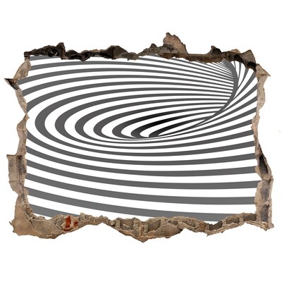 Sticker buco nel muro Vortice nella realtà
