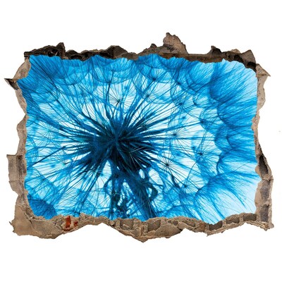 Adesivo buco nel muro Il mondo sottomarino nei toni del blu