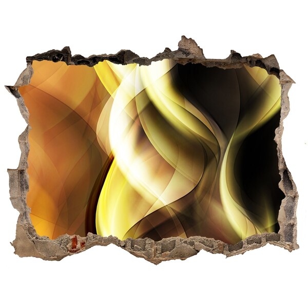 Finto buco nel muro 3D Buco astratto nel muro