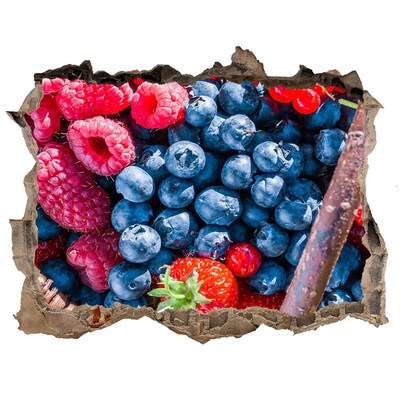 Sticker buco nel muro Fruity Hole in the Wall