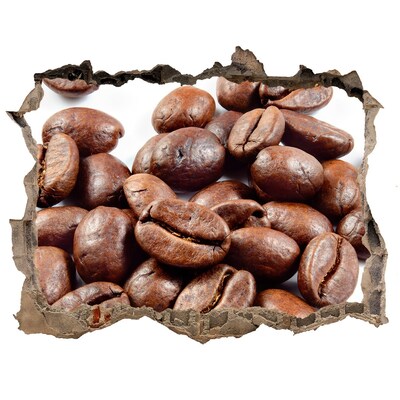 Finto buco nel muro 3D Caffè in un muro in rovina