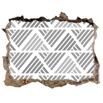 Finto buco nel muro 3D Geometria in concreto