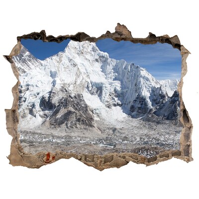Finto buco nel muro 3D Monti dell'Himalaya