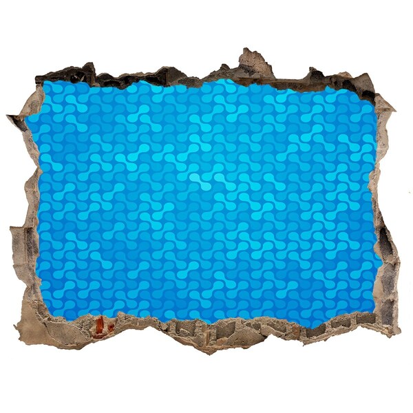 Sticker buco nel muro Riflesso dell'acqua