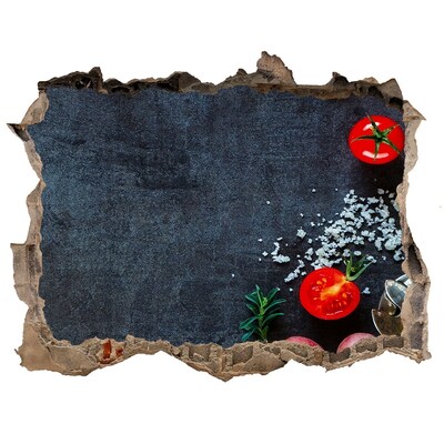 Finto buco nel muro 3D Il fascino di un'esperienza culinaria in un locale nascosto