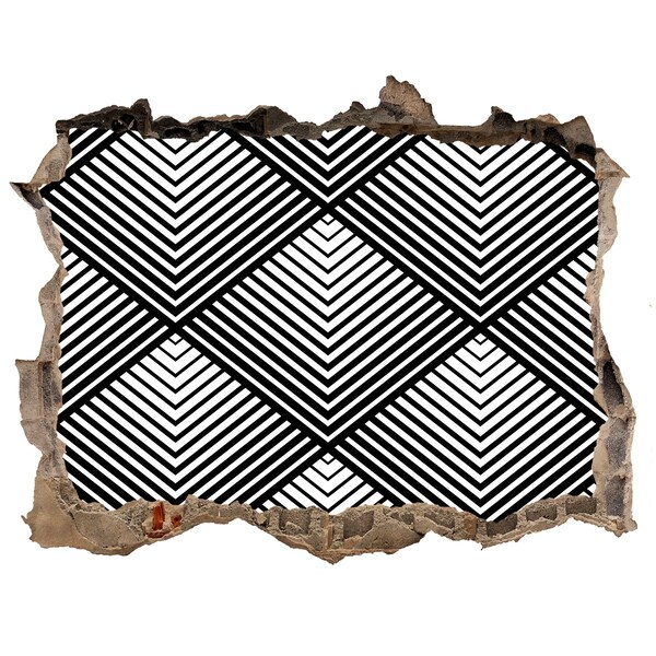 Finto buco nel muro 3D Geometria in Scrap