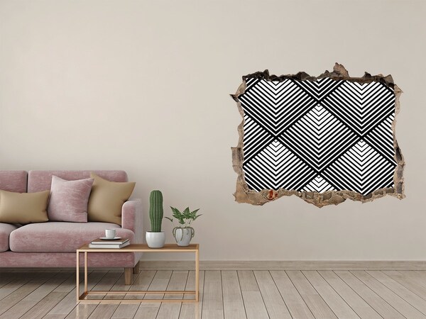 Finto buco nel muro 3D Geometria in Scrap