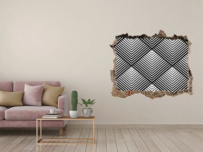 Finto buco nel muro 3D Geometria in Scrap