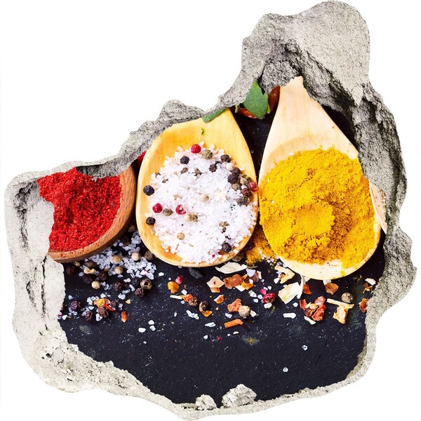 Finto buco nel muro 3D Paradiso delle spezie