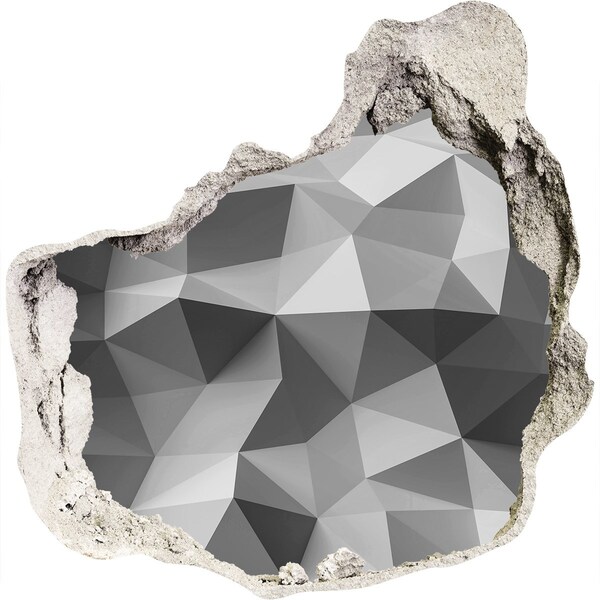 Finto buco nel muro 3D Foro geometrico nel muro