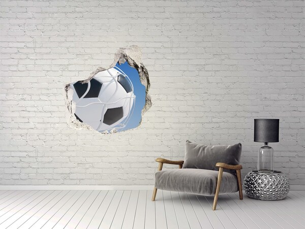 Finto buco nel muro 3D Calcio in volo