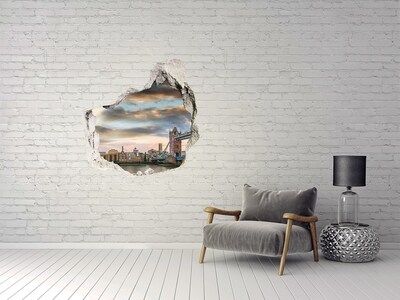 Finto buco nel muro 3D Tower Bridge a Londra