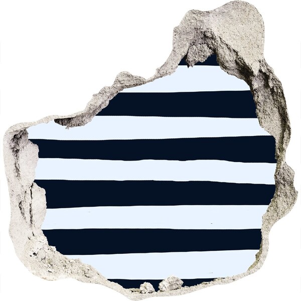 Adesivo effetto buco nel muro Raggiungere le profondità del mare