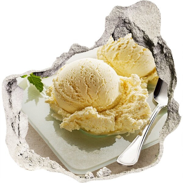 Adesivo effetto buco nel muro Paradiso di ghiaccio