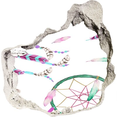 Adesivo effetto buco nel muro Sogni e fantasie