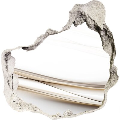 Adesivo effetto buco nel muro L'illusione dello spazio aperto