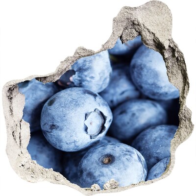 Trompe l'oeil buco nel muro Bacche in una buca di cemento