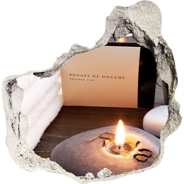 Finto buco nel muro 3D Rilassati alla spa