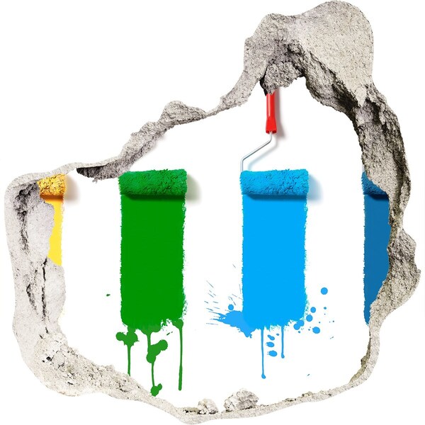 Finto buco nel muro 3D Dipingere in un nuovo stile