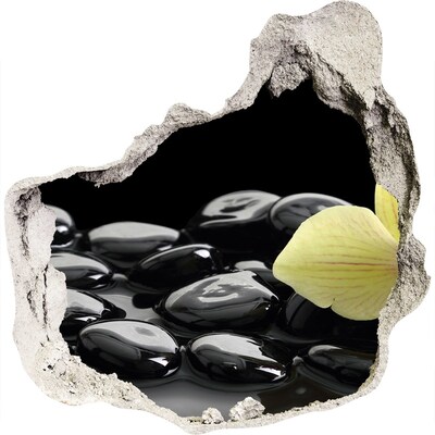 Adesivo effetto buco nel muro Rilassati alla spa