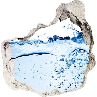 Adesivo effetto buco nel muro Mondo sottomarino