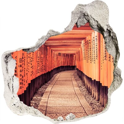 Finto buco nel muro 3D Santuario Fushimi Inari