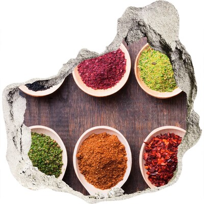 Trompe l'oeil buco nel muro Paradiso delle spezie