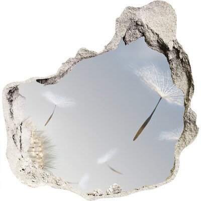 Adesivo effetto buco nel muro Denti di leone tra le nuvole