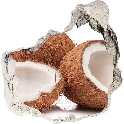 Adesivo effetto buco nel muro Tesori di cocco