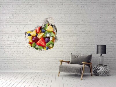 Finto buco nel muro 3D Paradiso della frutta in cemento