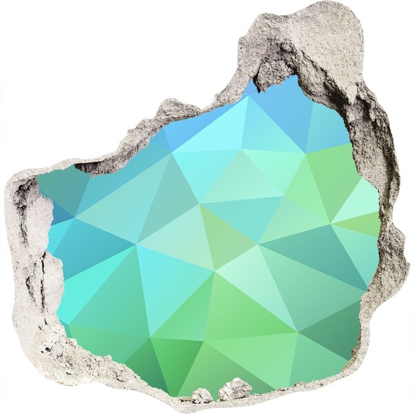 Adesivo effetto buco nel muro Buco virtuale nel muro