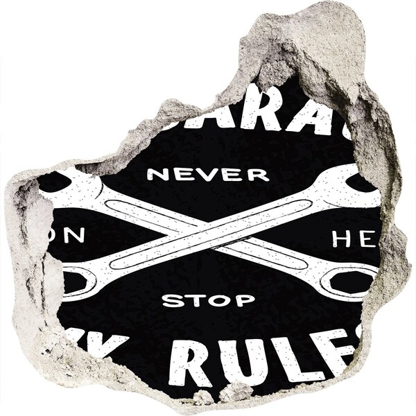 Trompe l'oeil buco nel muro Workshop sulle regole