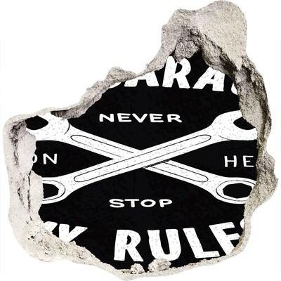 Trompe l'oeil buco nel muro Workshop sulle regole