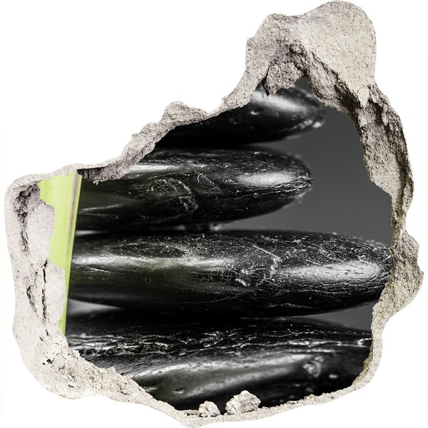 Trompe l'oeil buco nel muro Pietre termali