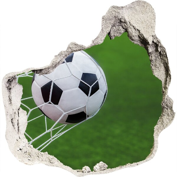 Finto buco nel muro 3D Un gol nel calcio