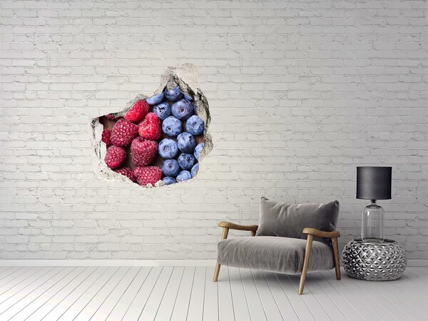 Trompe l'oeil buco nel muro Fruity Hole in the Wall