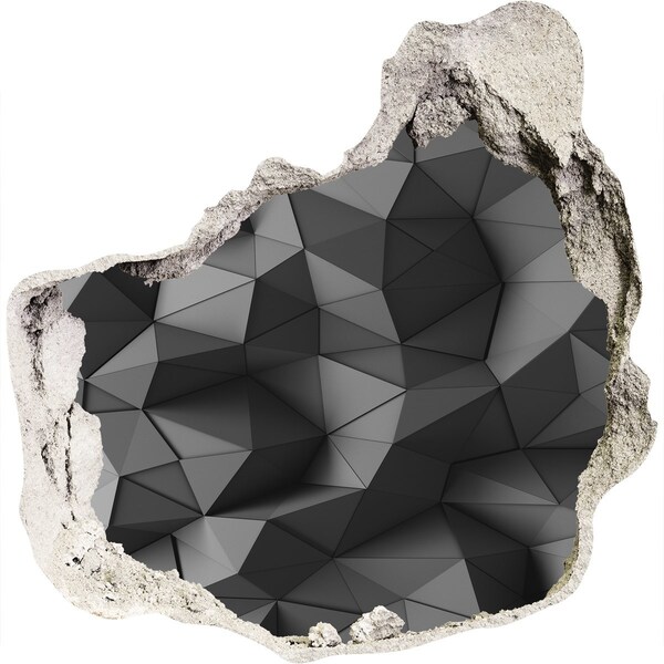 Trompe l'oeil buco nel muro Un buco nel muro moderno